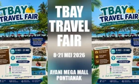 TBAY Travel Fair 2026 Hadir di Pontianak: Lebih Dekat Dengan Pulau Temajo!